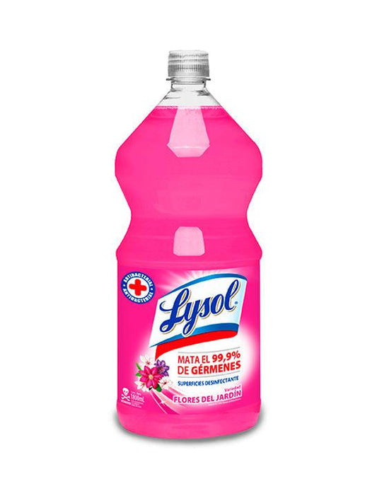 Lysol Limpia pisos Flores de Jardin 1800 cc - Puntolimpieza