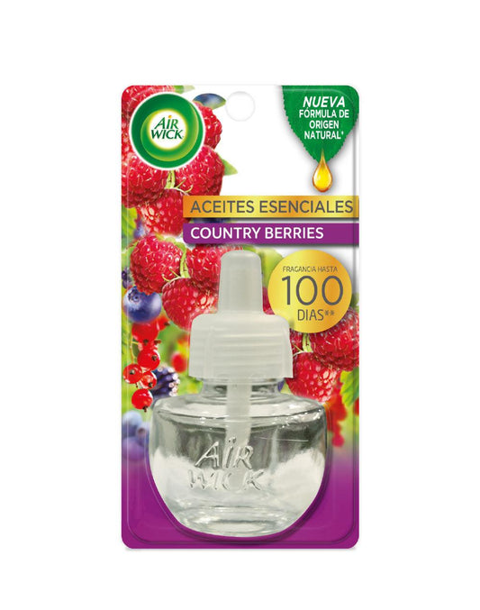 AirWick Recarga Desodorante Electrico Country Berries 1 unid - Puntolimpieza