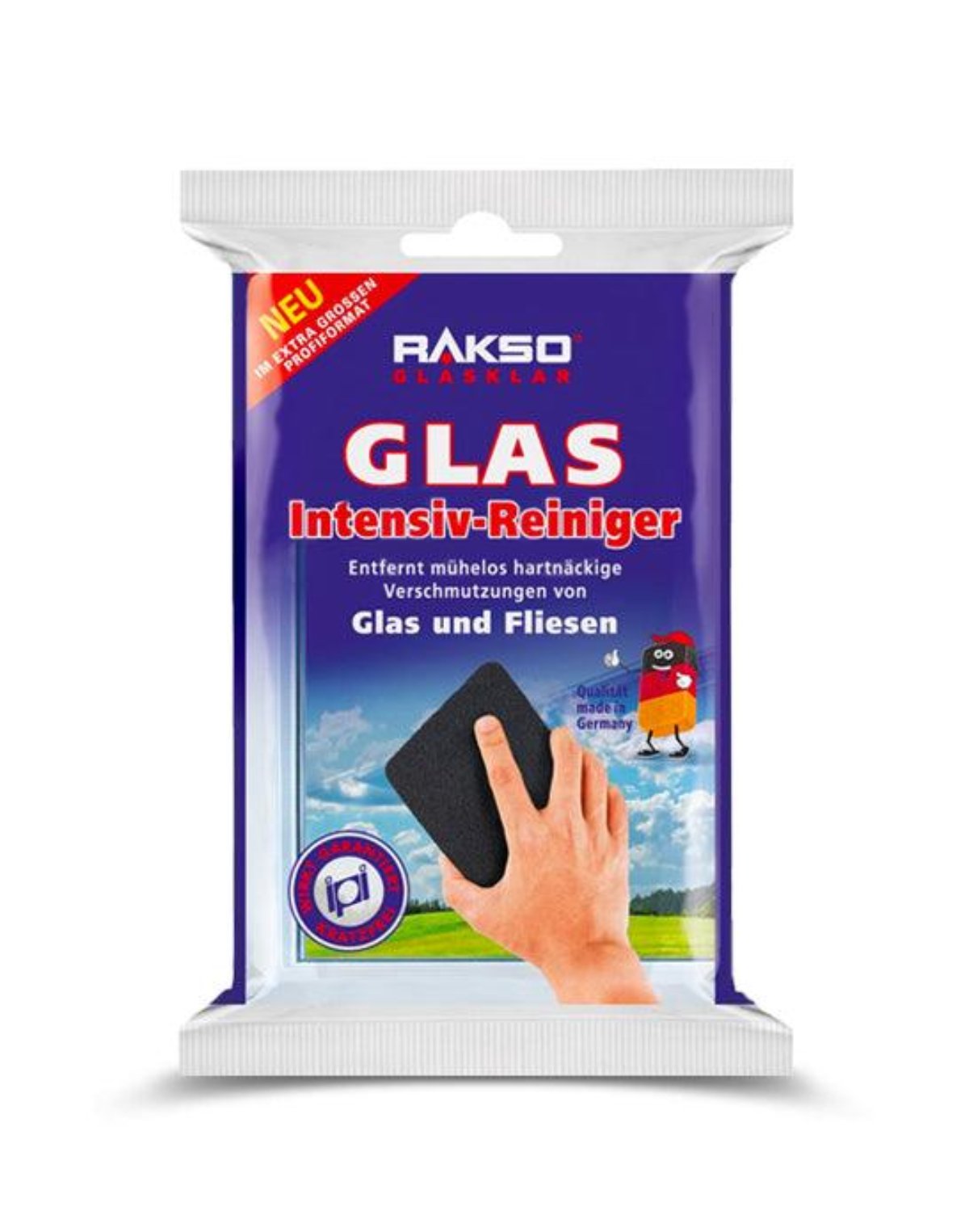 Rakso Esponja Acero Inoxidable para vidrios y ceramica 1 unid - Puntolimpieza