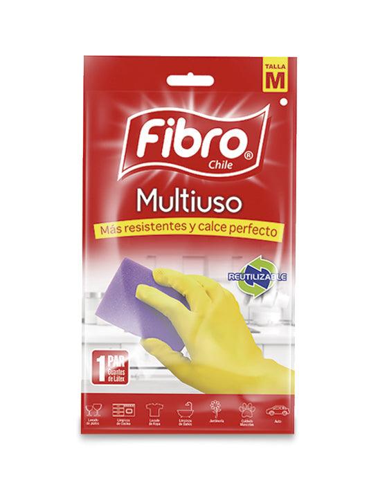 Fibro Guante de Goma Multiuso Talla M 1 par - Puntolimpieza