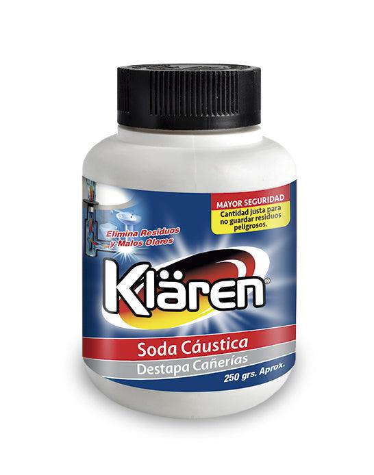 Klaren Soda Caustica 250 gr - Puntolimpieza