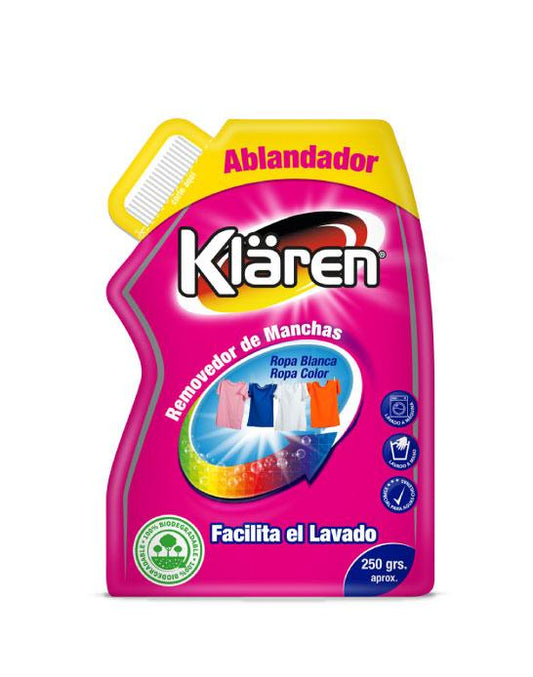 Klaren Ablandador de ropa 250 gr - Puntolimpieza