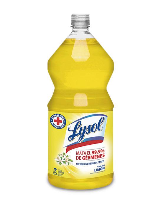 Lysol Limpia pisos Limon 1800 cc - Puntolimpieza