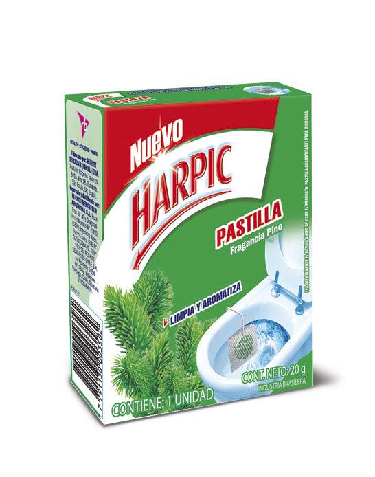 Harpic Pastilla WC Limpia y Aromatiza Pino 1 unid - Puntolimpieza