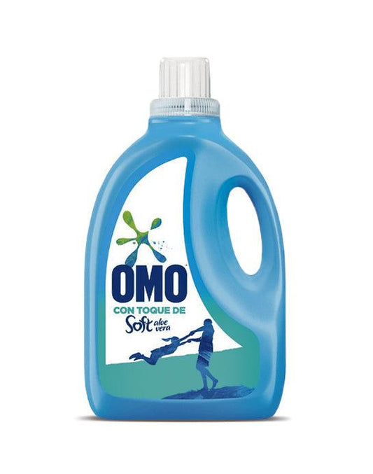 Omo Detergente liquido Matic Botella con Soft 3 L - Puntolimpieza