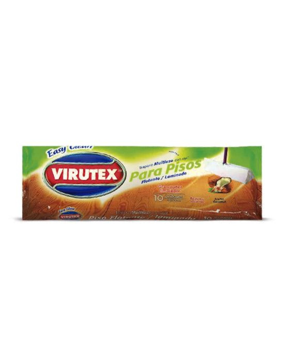 Virutex Trapero Humedo Piso Flotante 10 unid - Puntolimpieza