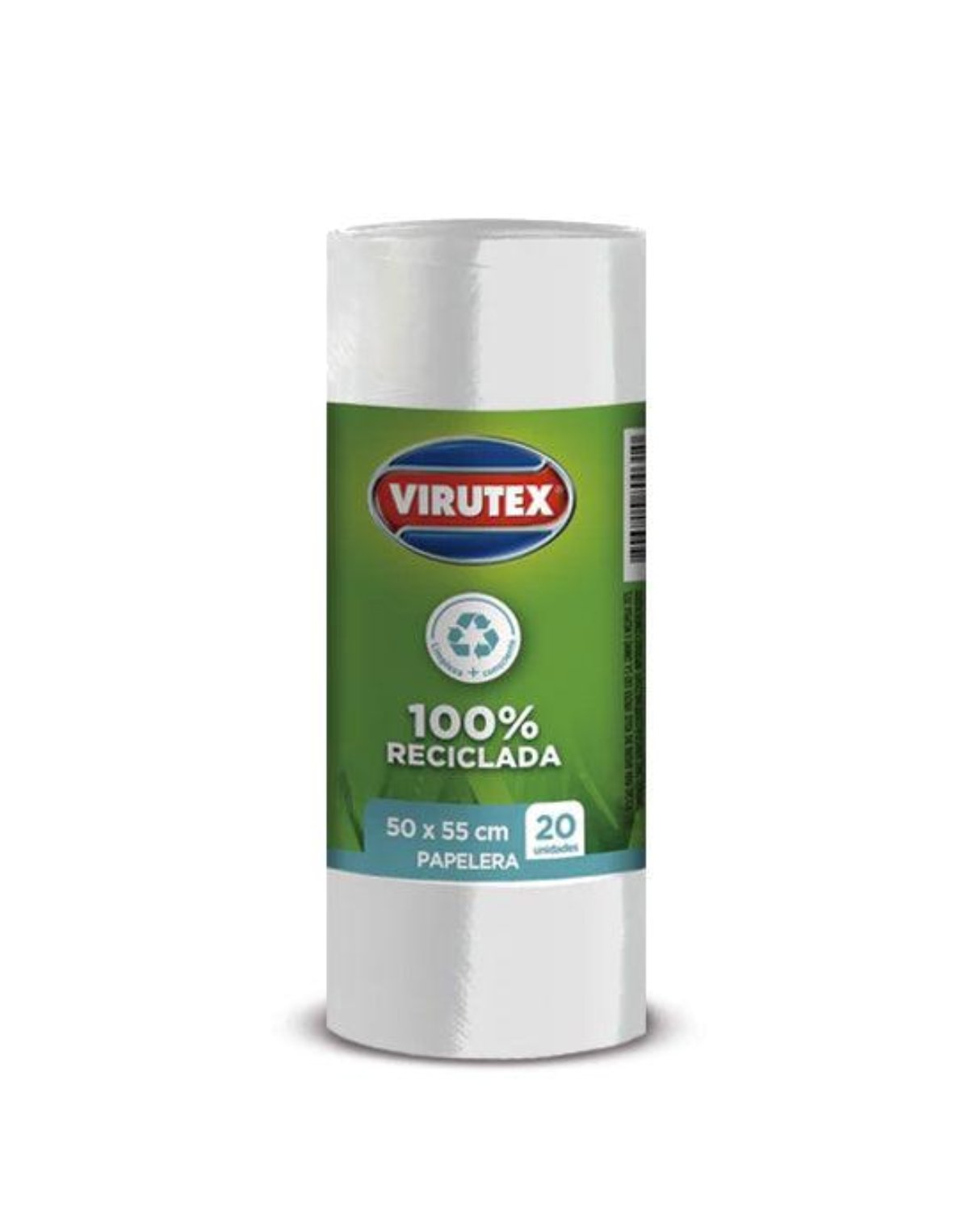 Virutex Bolsa de Basura Papelero 50 x 55 cm 20 unid - Puntolimpieza