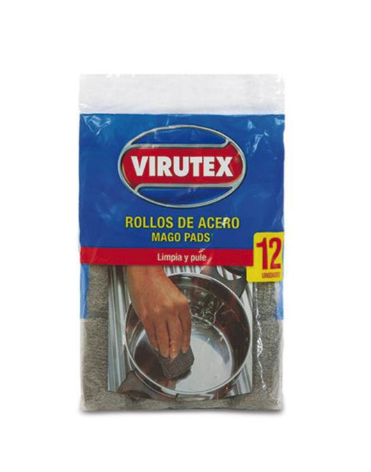 Virutex Virutillas Mago Pads 12 unid - Puntolimpieza