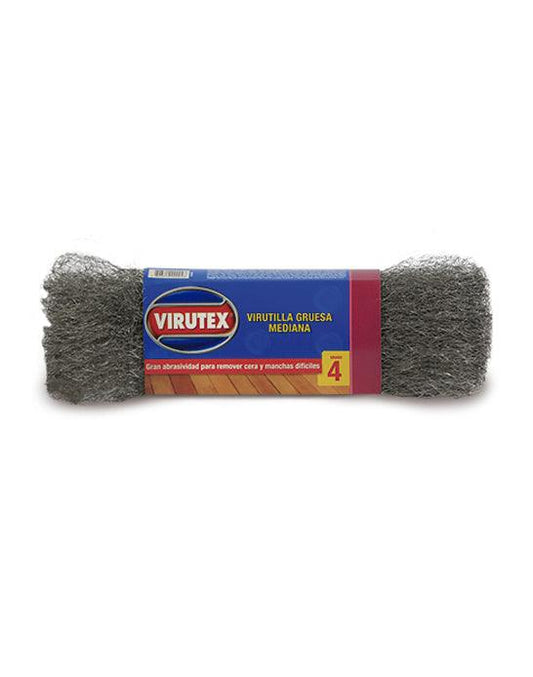 Virutex Virutilla Grado 4 Gruesa Mediana 1 unid - Puntolimpieza