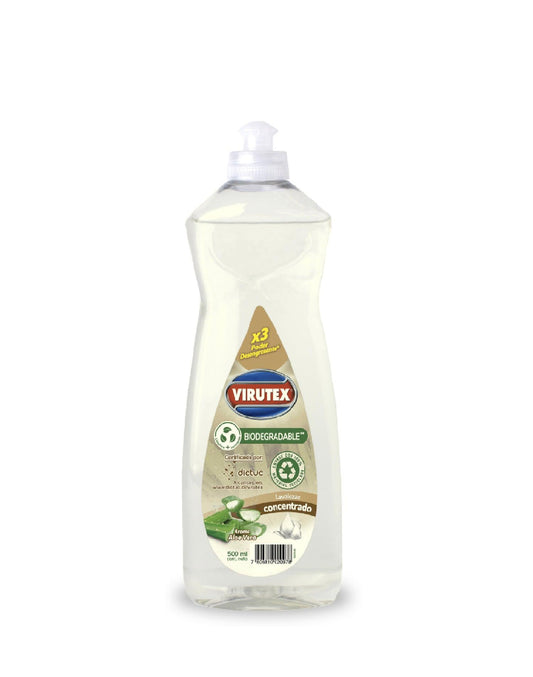 Virutex Lavaloza Ecológico Aloe Vera 500 cc - Puntolimpieza