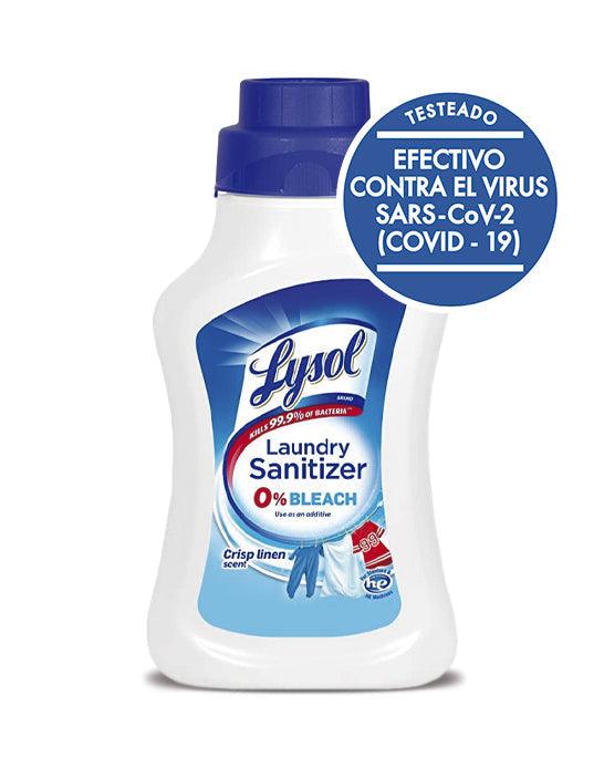 Lysol Crisp Linen Desinfectante de Ropa 1,2 L - Puntolimpieza