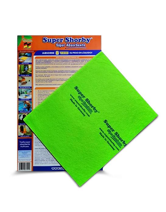 Super Shorby Paño Super Absorbente Verde 1 unid - Puntolimpieza