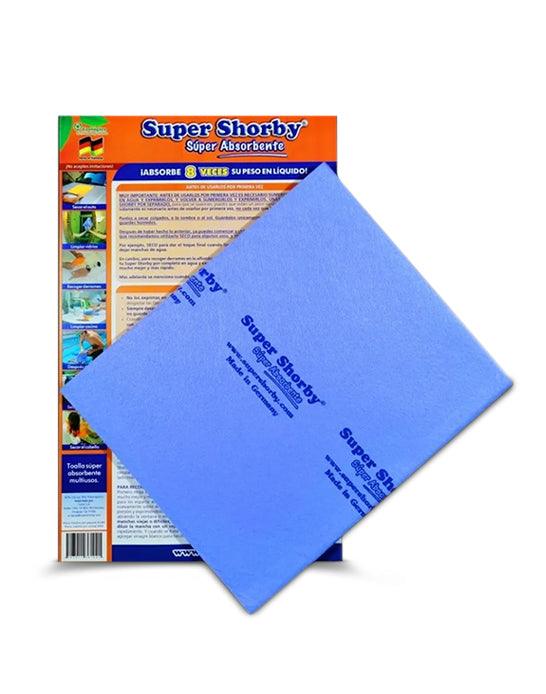 Super Shorby Paño Super Absorbente Azul 1 unid - Puntolimpieza