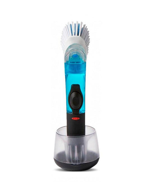 Oxo Escobilla Lavaloza Con Dispensador y Base 1 unid - Puntolimpieza