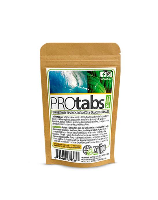 Zaffco ProTabs Biodigestor de residuos orgánicos y grasos 20 unid - Puntolimpieza