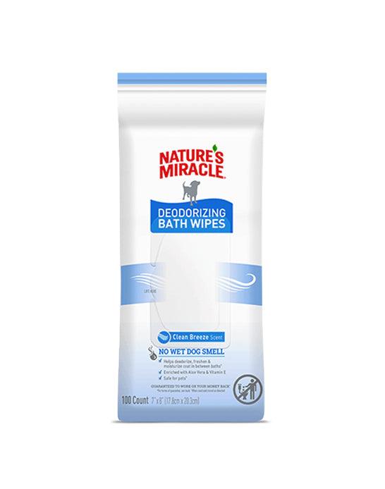 Natures Miracle Toallitas Deodorizantes Brisa Fresca 100 unid - Puntolimpieza