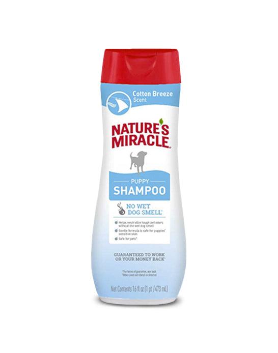 Natures Miracle Shampoo Perro Cachorro Cotton Breeze 473 cc - Puntolimpieza