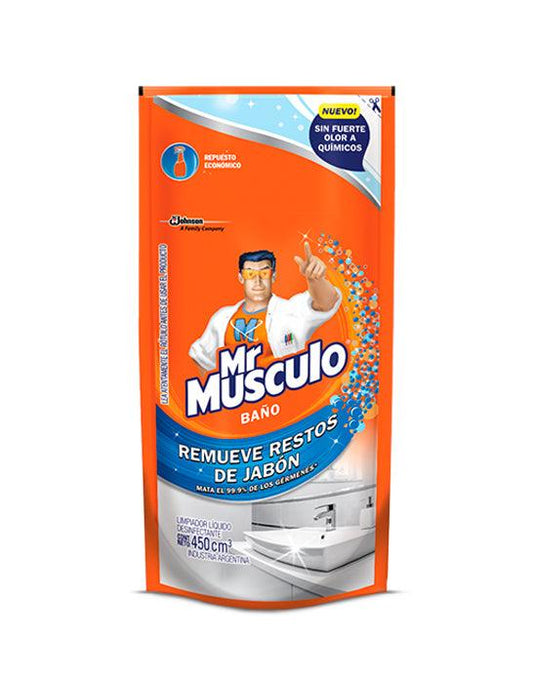 Mr Musculo Limpiador Baño Recarga 450 cc - Puntolimpieza