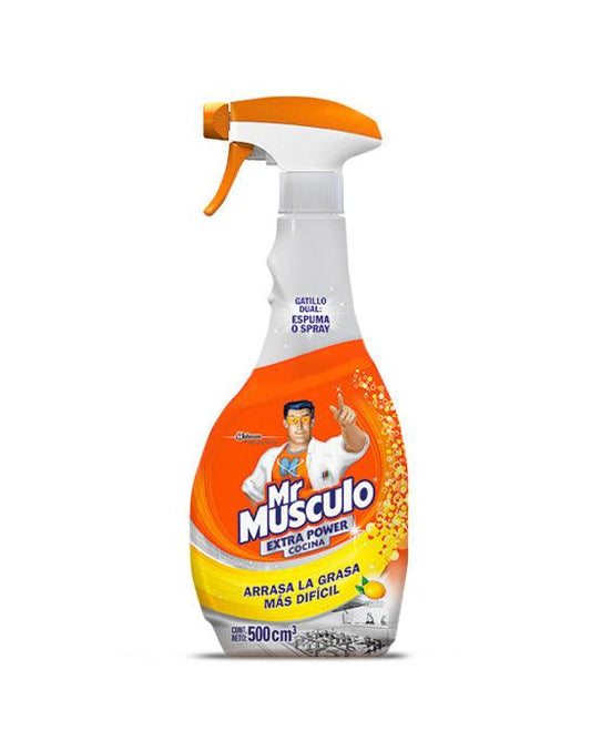 Mr Musculo Antigrasa Cocina Extra Power Gatillo 500 cc - Puntolimpieza