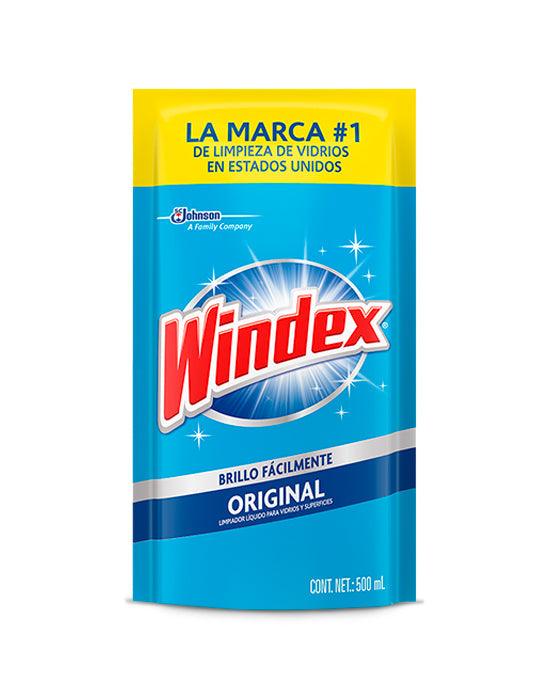 Windex Limpia Vidrios Recarga 500 cc - Puntolimpieza