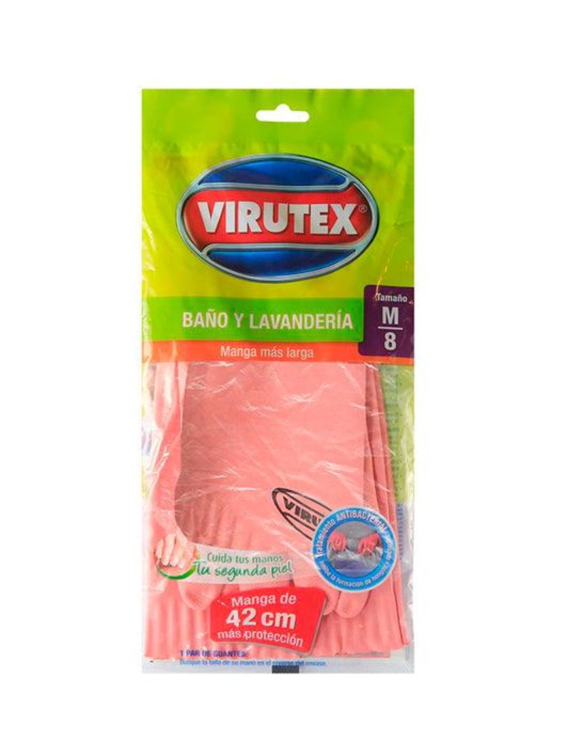 Virutex Guante Baño y Lavandería M 1 par - Puntolimpieza