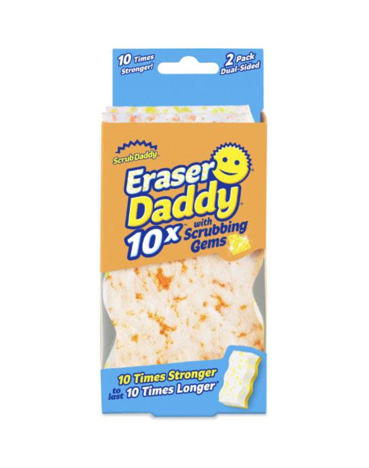 Scrub Daddy Borrador Mágico Eraser Daddy 2 unid - Puntolimpieza