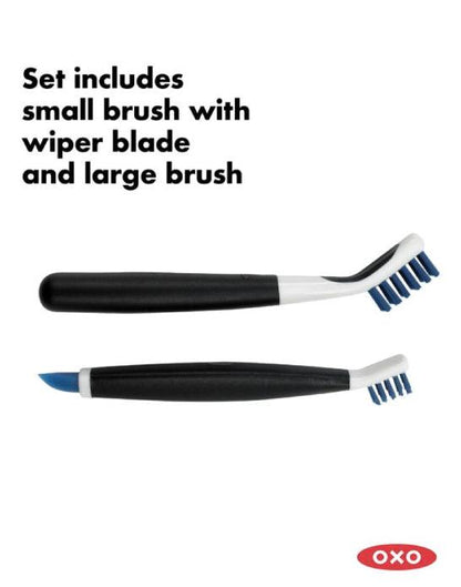 Oxo Set Cepillos Limpieza Azul 1 set - Puntolimpieza