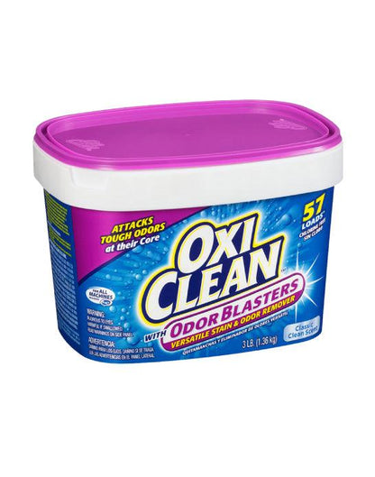 OxiClean Quitamanchas Odor Blaster en polvo 1,36 kg - Puntolimpieza