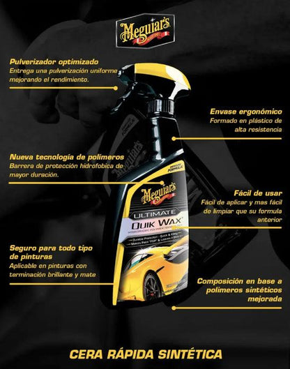 Meguiar's Ultimate Quik Wax 473 cc - Puntolimpieza