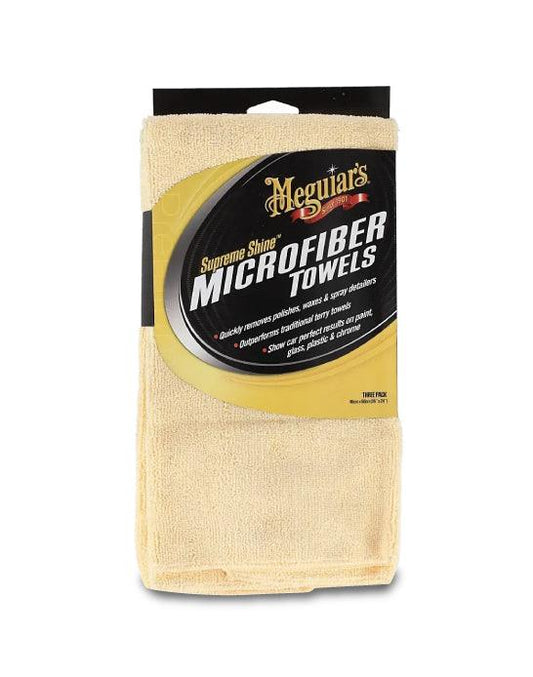 Meguiar's Set Toallas Microfibra 3 unid - Puntolimpieza