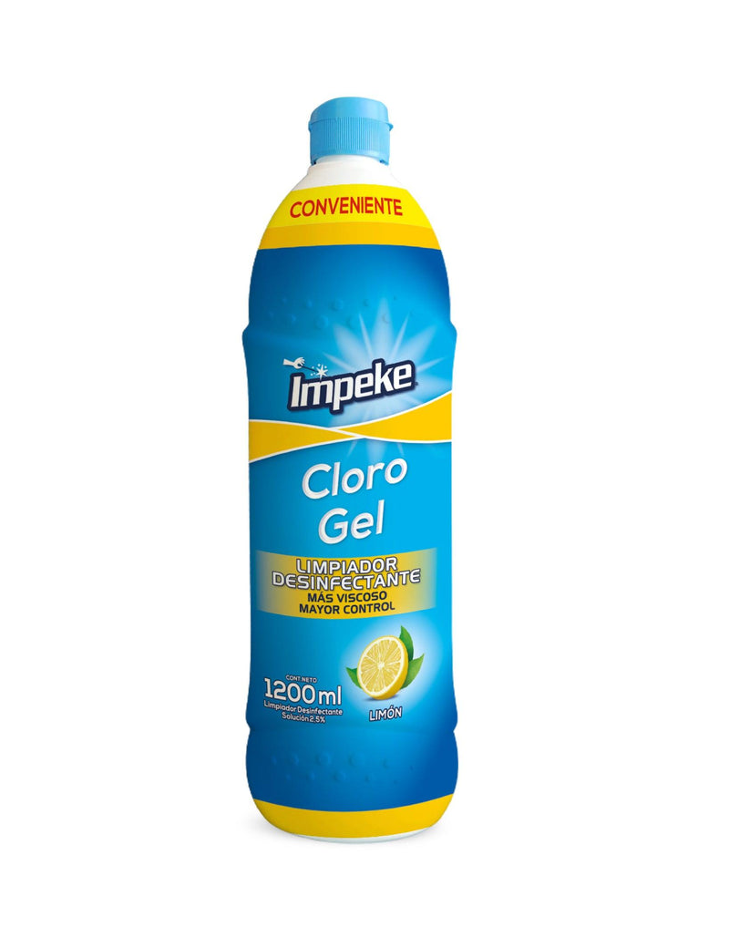 Impeke CloroGel Limón 1200 cc - Puntolimpieza