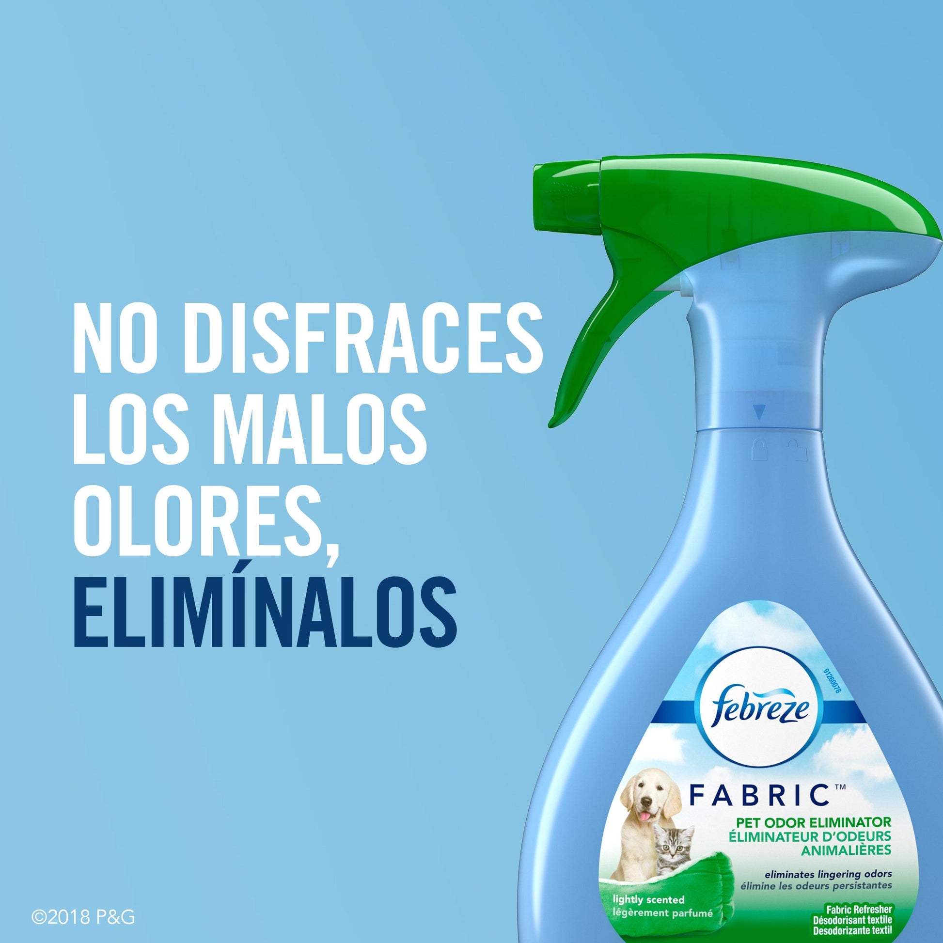 Febreze Eliminador de Olores de Mascota para Telas 500 cc - Puntolimpieza