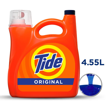 Tide Original Detergente liquido concentrado 4,55 L - Puntolimpieza