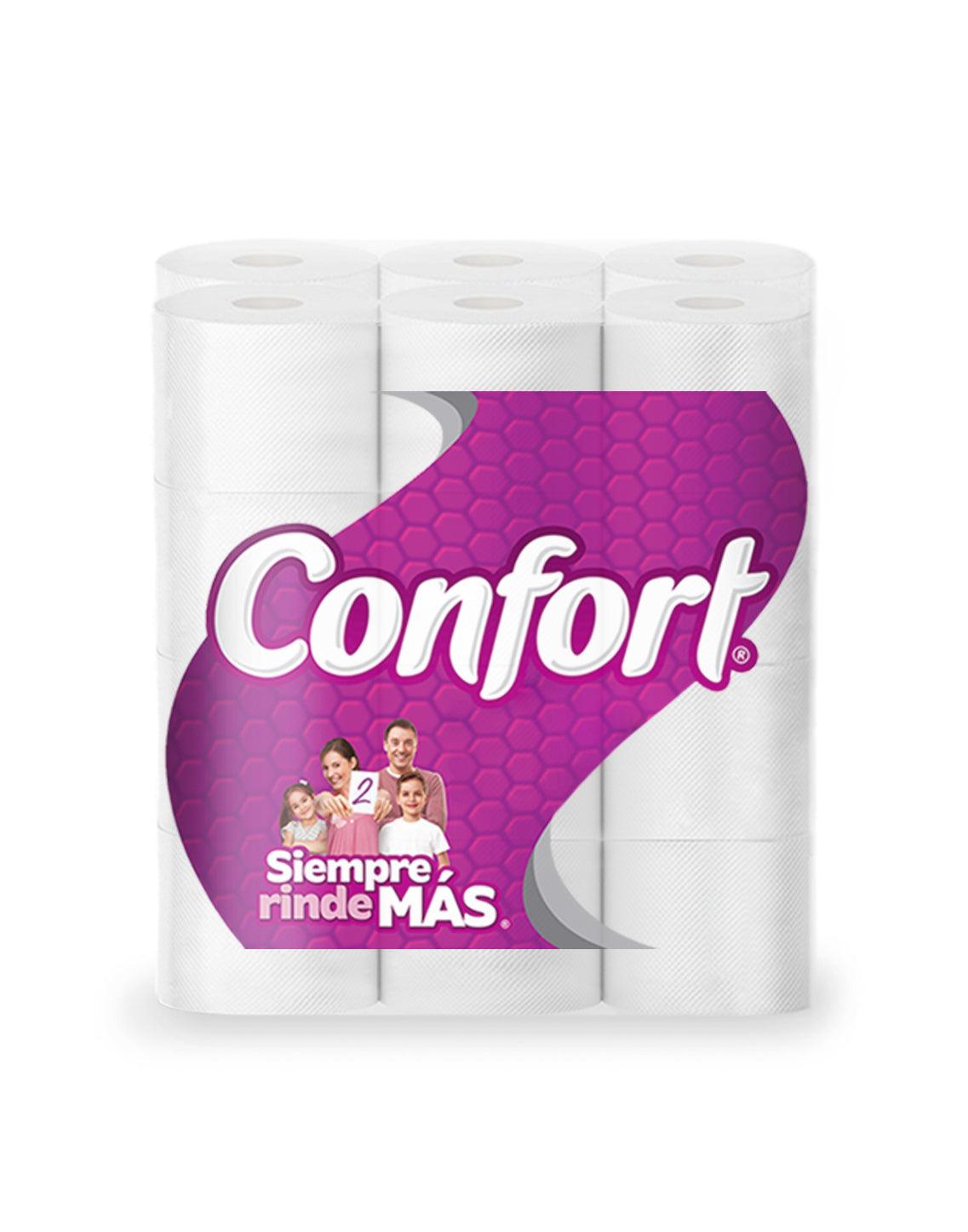 Confort Papel Higienico Doble Hoja 30 metros 24 rollos - Puntolimpieza