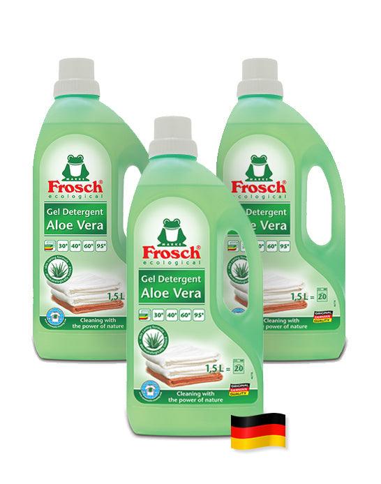 Frosch Detergente concentrado Aloe Vera 3 x 1,5 L - Puntolimpieza