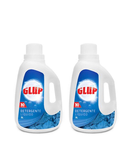 Glup Detergente liquido Eco 2 x 3 L - Puntolimpieza