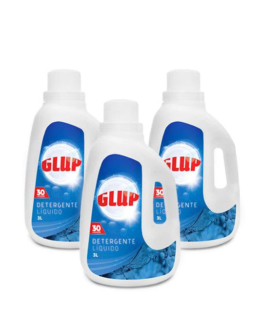 Glup Detergente liquido Eco 3 x 3 L - Puntolimpieza