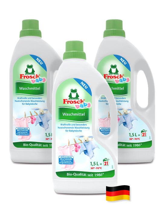 Frosch Detergente concentrado Bebé 3 x 1,5L - Puntolimpieza