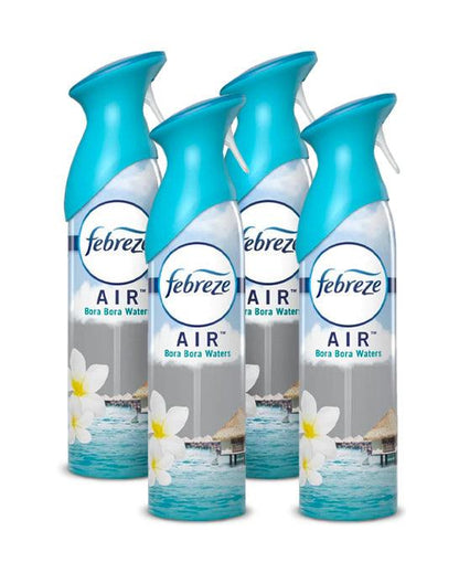 Febreze Eliminador de Olores Bora Bora Waters 4 x 250 gr - Puntolimpieza