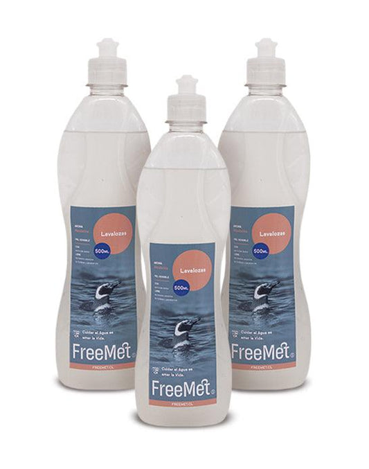 Freemet Lavaloza concentrado Mandarina 3 x 500 cc - Puntolimpieza