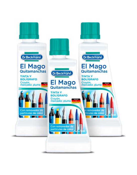 Dr. Beckmann El Mago Quitamanchas Tinta y Crayones 3 x 50 cc - Puntolimpieza