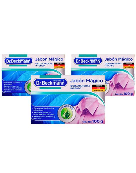 Dr. Beckmann Jabon 3 x 100 gr Puntolimpieza.cl