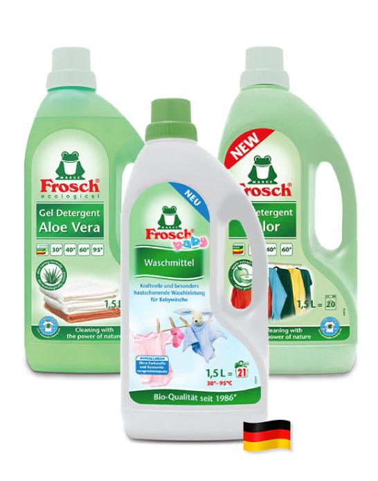 Frosch Pack Detergentes Variedades 3 x 1,5 L - Puntolimpieza