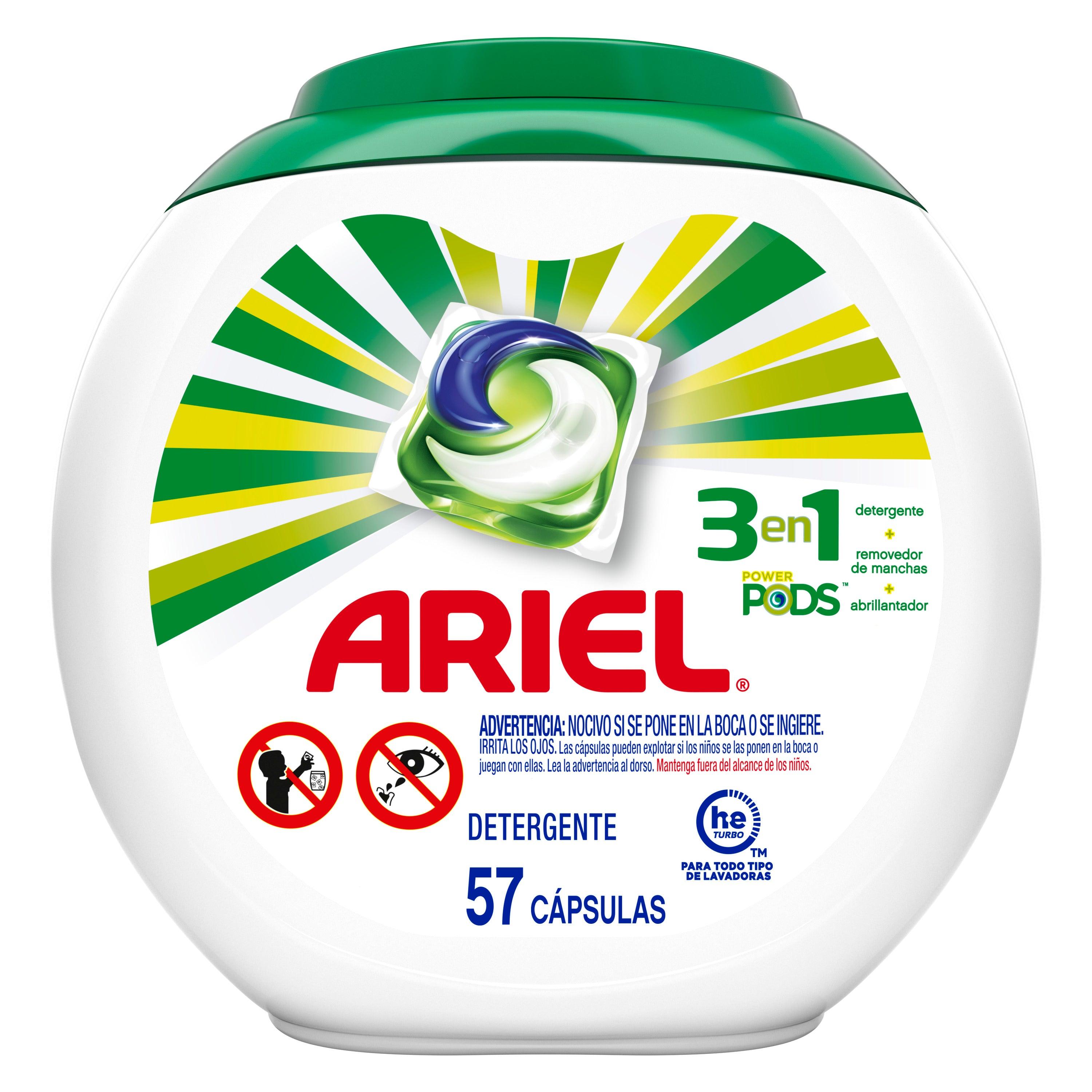 Ariel Pods Allin1 Detergente en Cápsulas para Lavadora, Original