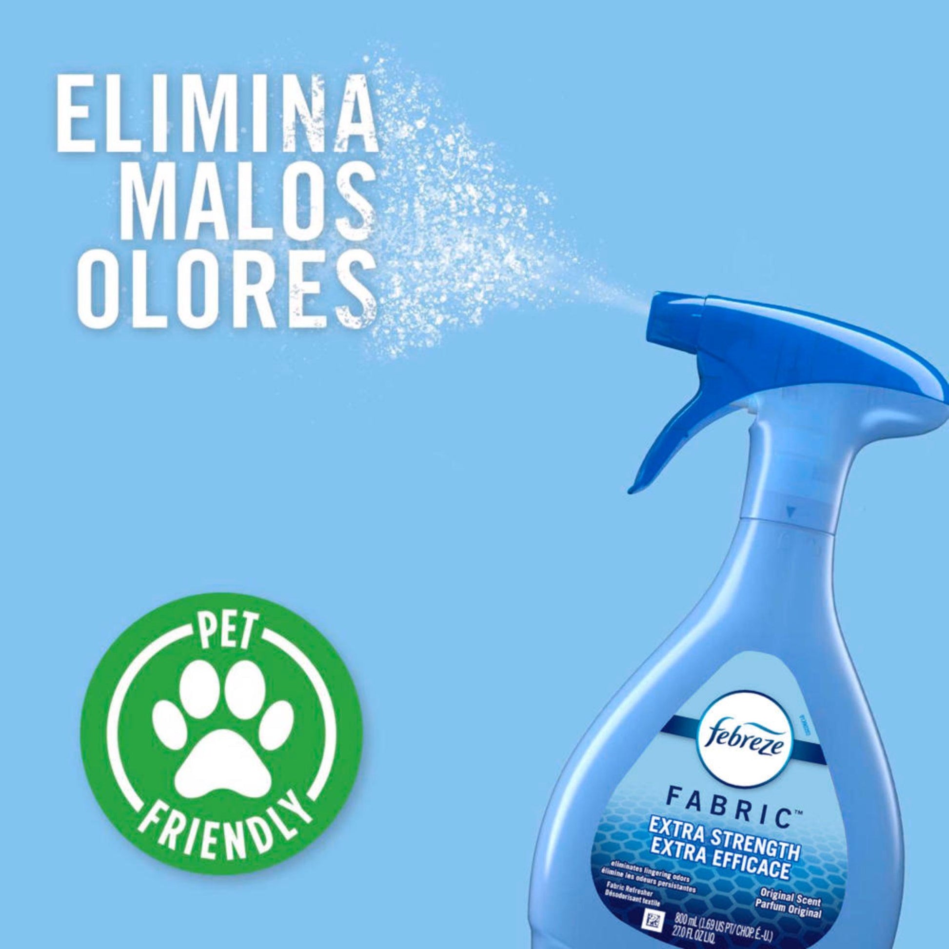 Febreze Eliminador de Olores fuertes 3 x 500 cc - Puntolimpieza