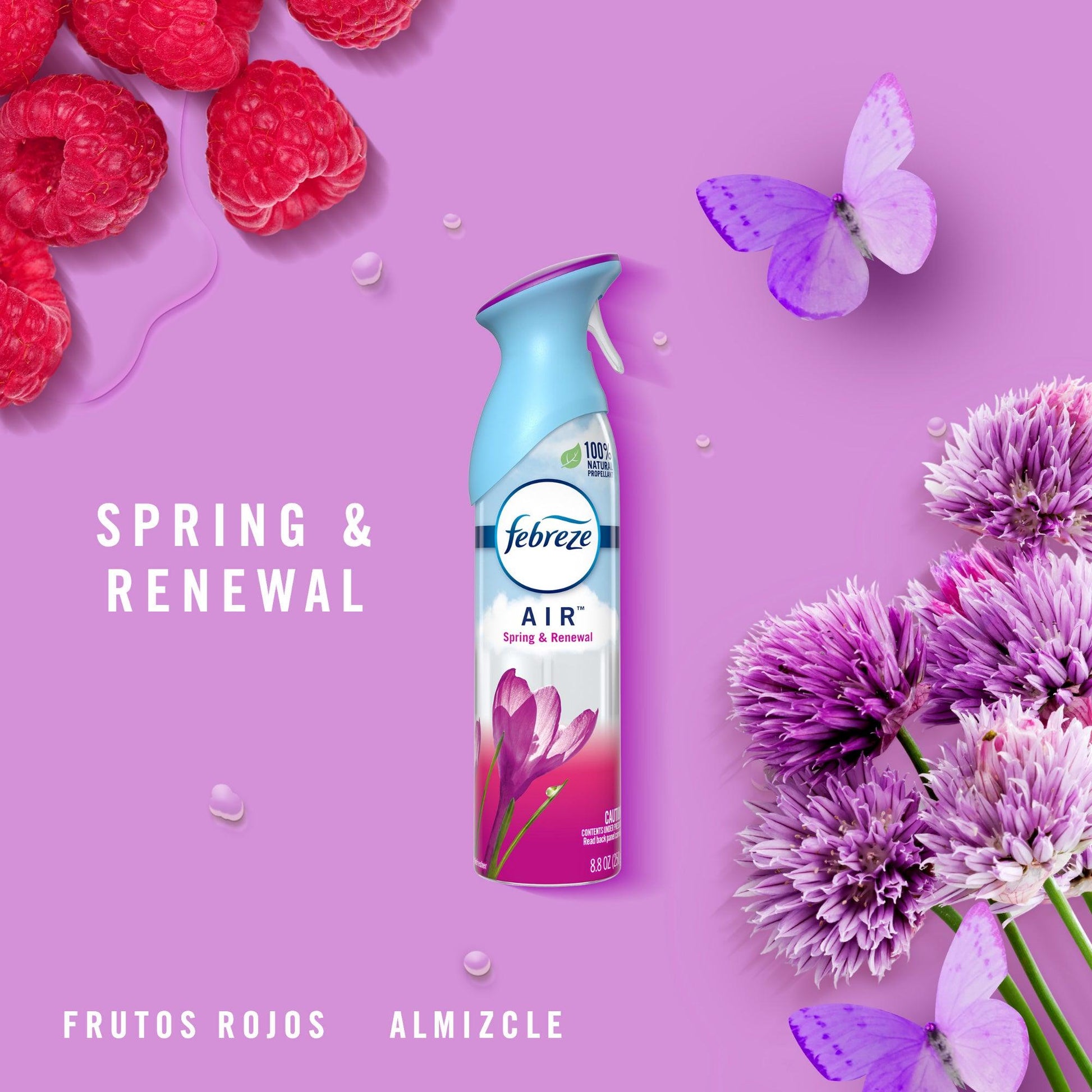 Febreze Eliminador de Olores Spring & Renewal 250 gr - Puntolimpieza