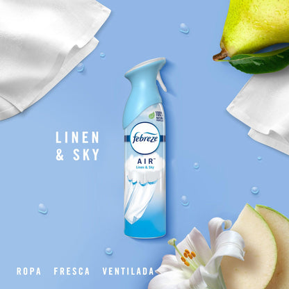 Febreze Eliminador de Olores Linen & Sky 250 gr - Puntolimpieza