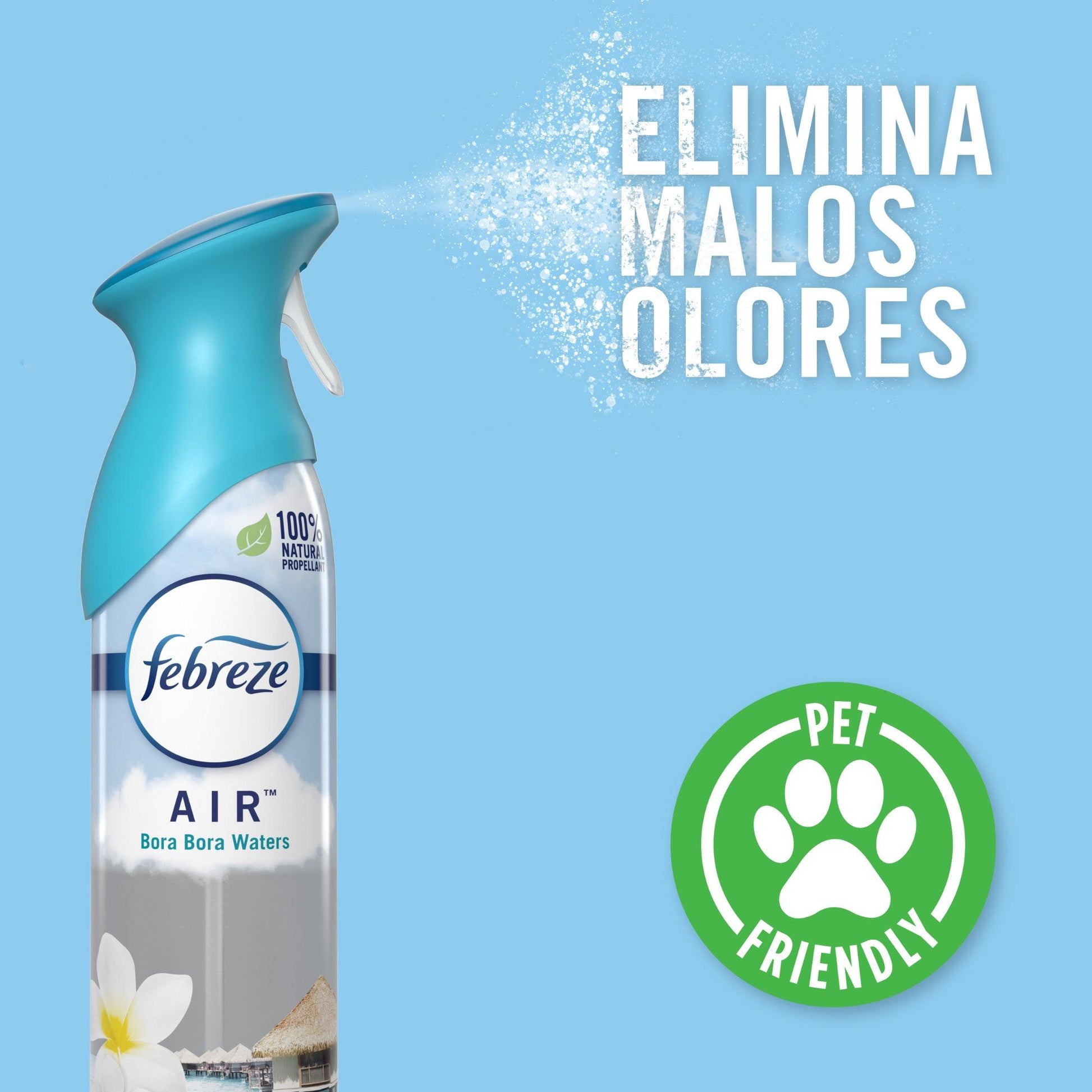 Febreze Eliminador de Olores Bora Bora Waters 250 gr - Puntolimpieza