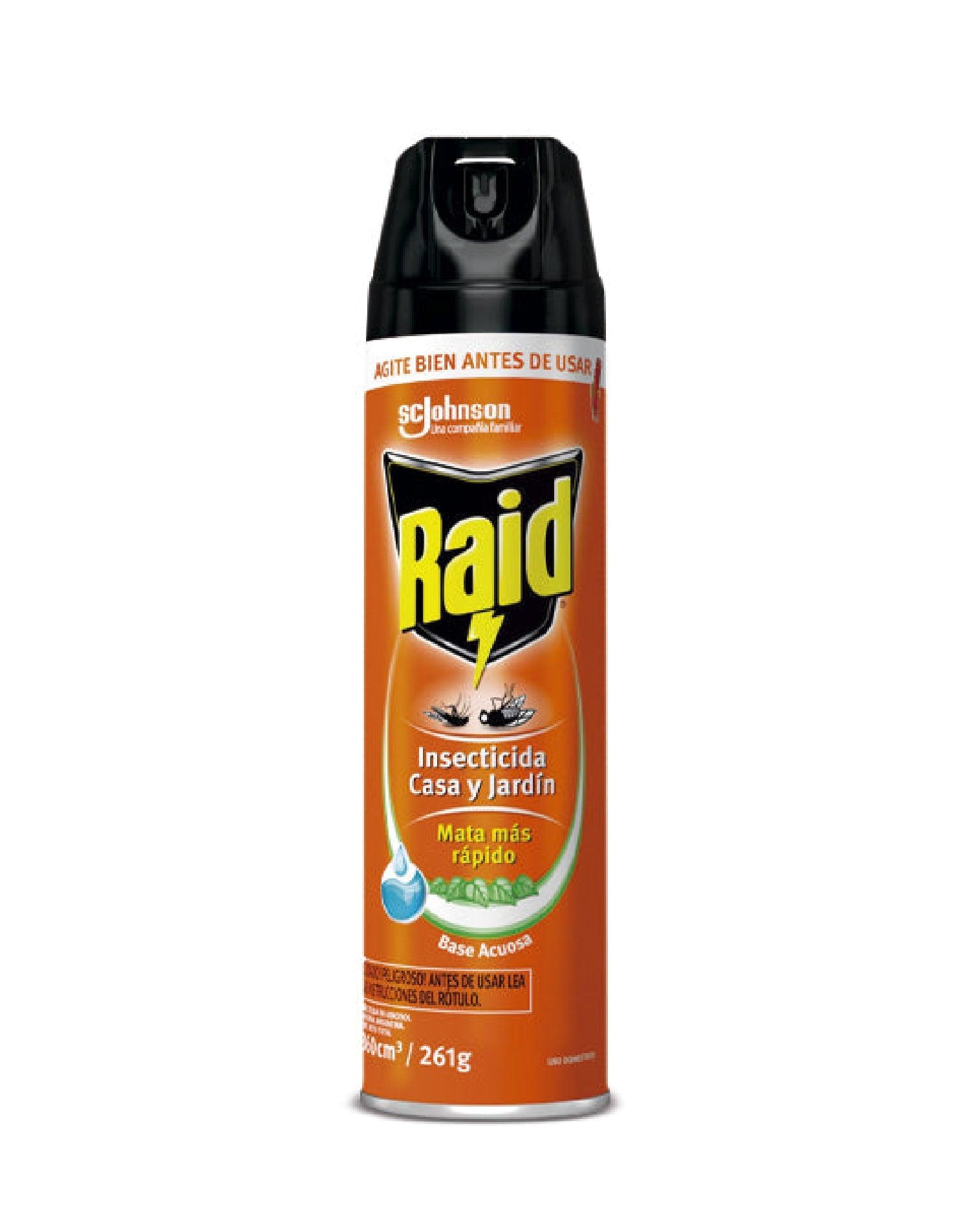 Raid Insecticida Casa y Jardin 360 cc - Puntolimpieza