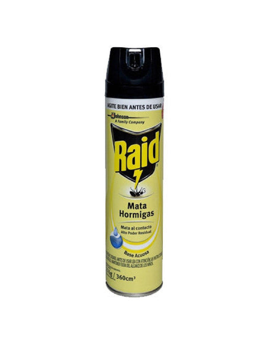 Raid Insecticida para hormigas 360 cc - Puntolimpieza